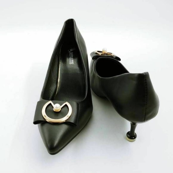 Duomeite Classic Pump Kitten‎ Heels Shoes EU 42 New - Picture 3 of 10